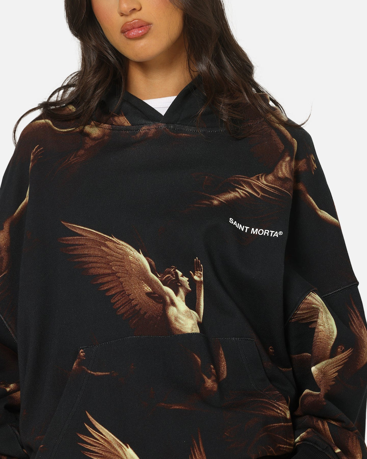 Saint Morta Ritual Rapture Hoodie Black/Orange