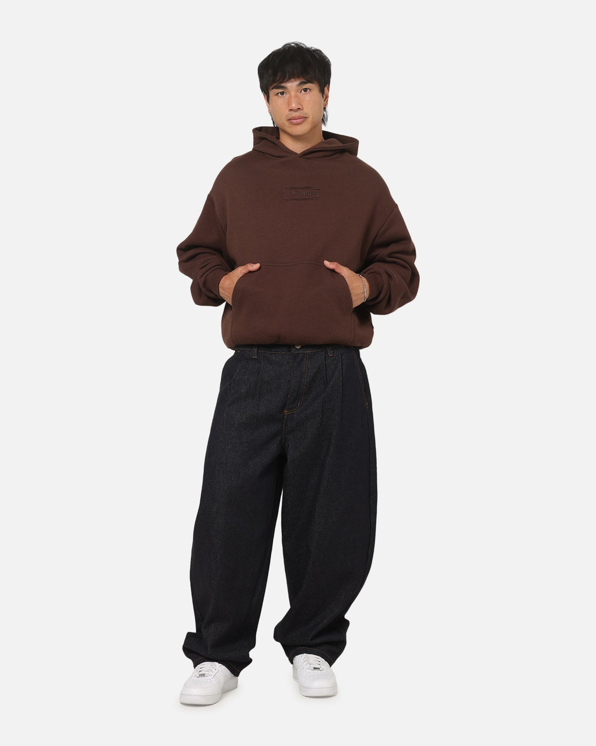 Carre Archive Hoodie Chocolate