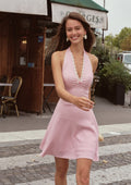 Pink Grid Diary Dress